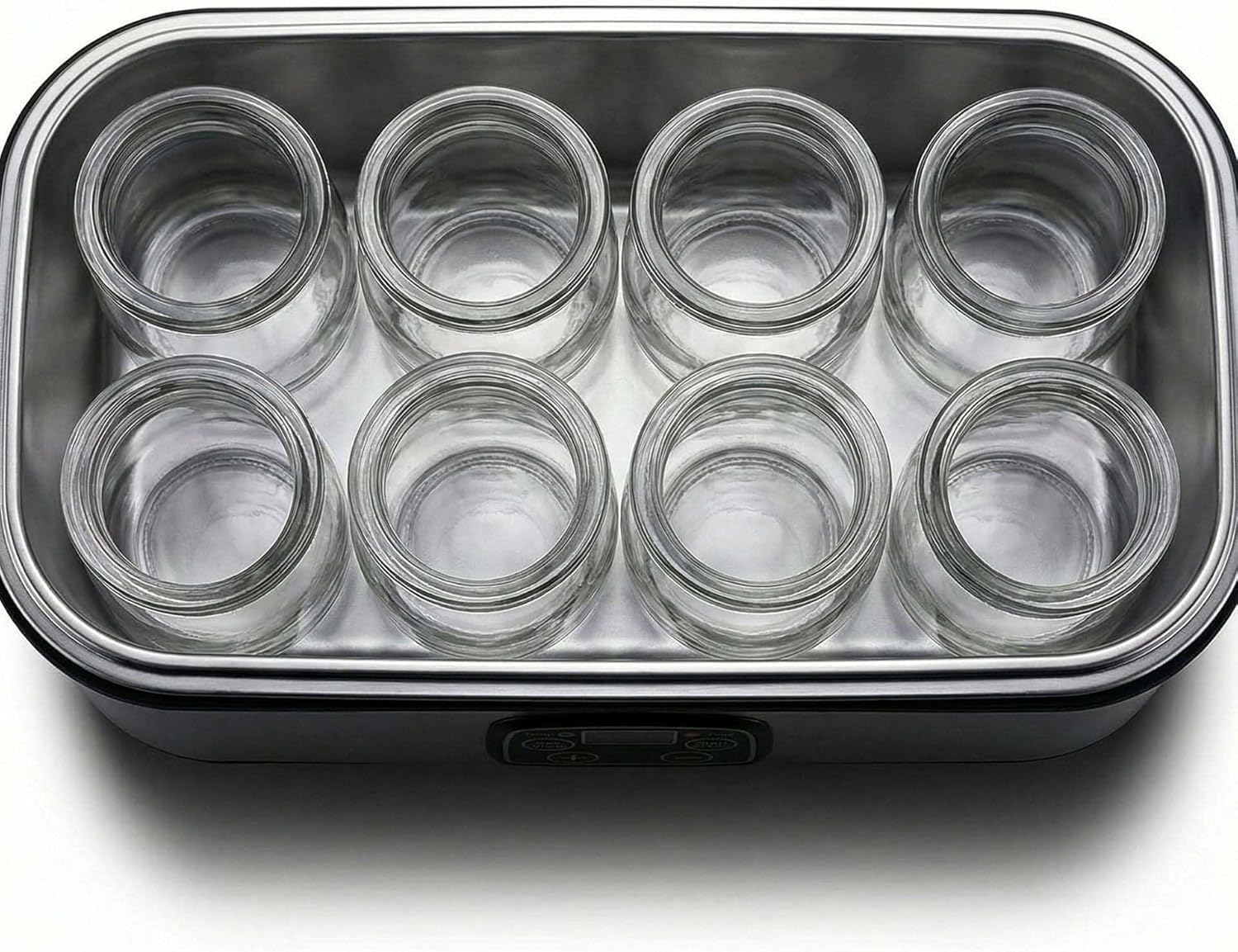 Electric Yogurt Maker with Adjustable Temperature Control (20-55°C/68-131°F), 48H Timer, 1400ml Capacity for Homemade Yogurt, Easy to Use, Perfect for Yogurt Lovers