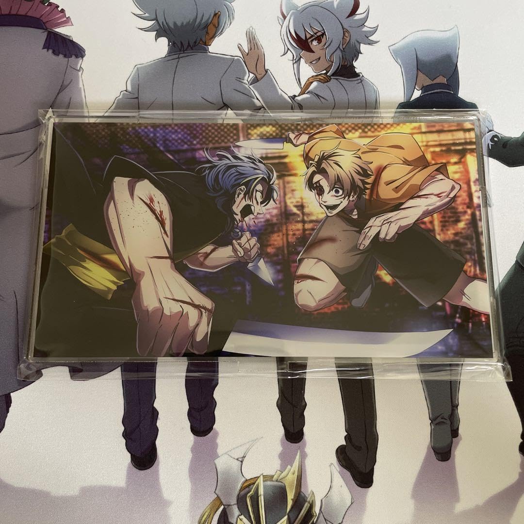 ヒューマンバグ大学　アクリルスタンド　ジオラマアクリルスタンド　まとめ売り Amazon.co.jp: ヒューマンバグ大学 守若vs我妻 ジオラマアクリル