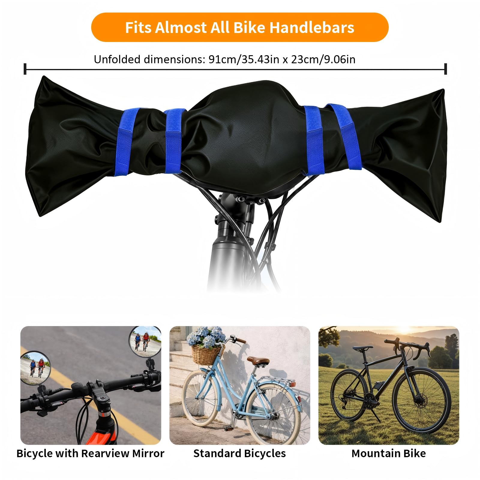E-Bike Transportschutz Set aus 6 Teilen Fahrradabdeckung Wasserdichte Fahrradschutzhülle für Fahrradträger & Heckträger – Regenschutz & Transportschutz E-Bike