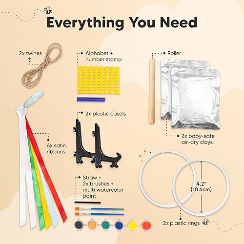 Miniatura 2 de Kit de huellas y manos para bebés  Kit personalizado de impresión de pies de bebé para recién nacido  Kit de huellas de bebé para niños pequeños