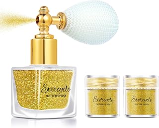 Green Body Glitter Spray, Shimmering Spray Powder Sparkle Powder, Cosmetic Shimmer Makeup Glitter for Hair and Body Face C... Price In India
