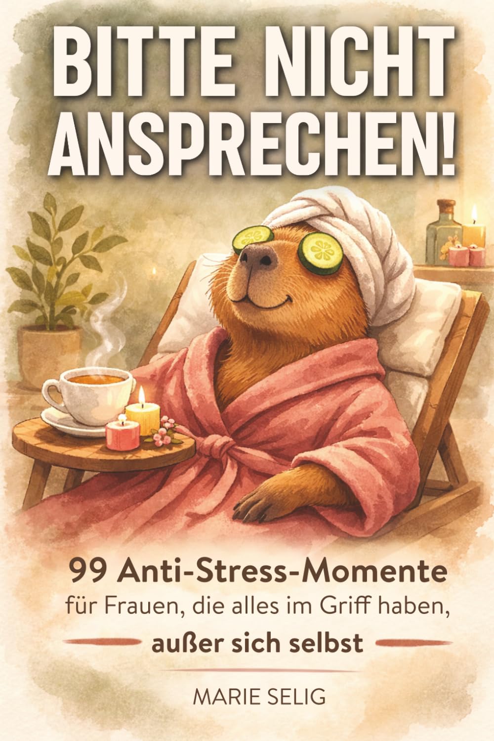 Bitte nicht ansprechen!: 99 Anti-Stress-Momente für Frauen, die alles im Griff haben, außer sich selbst | Das Geschenkbuch für gestresste Frauen