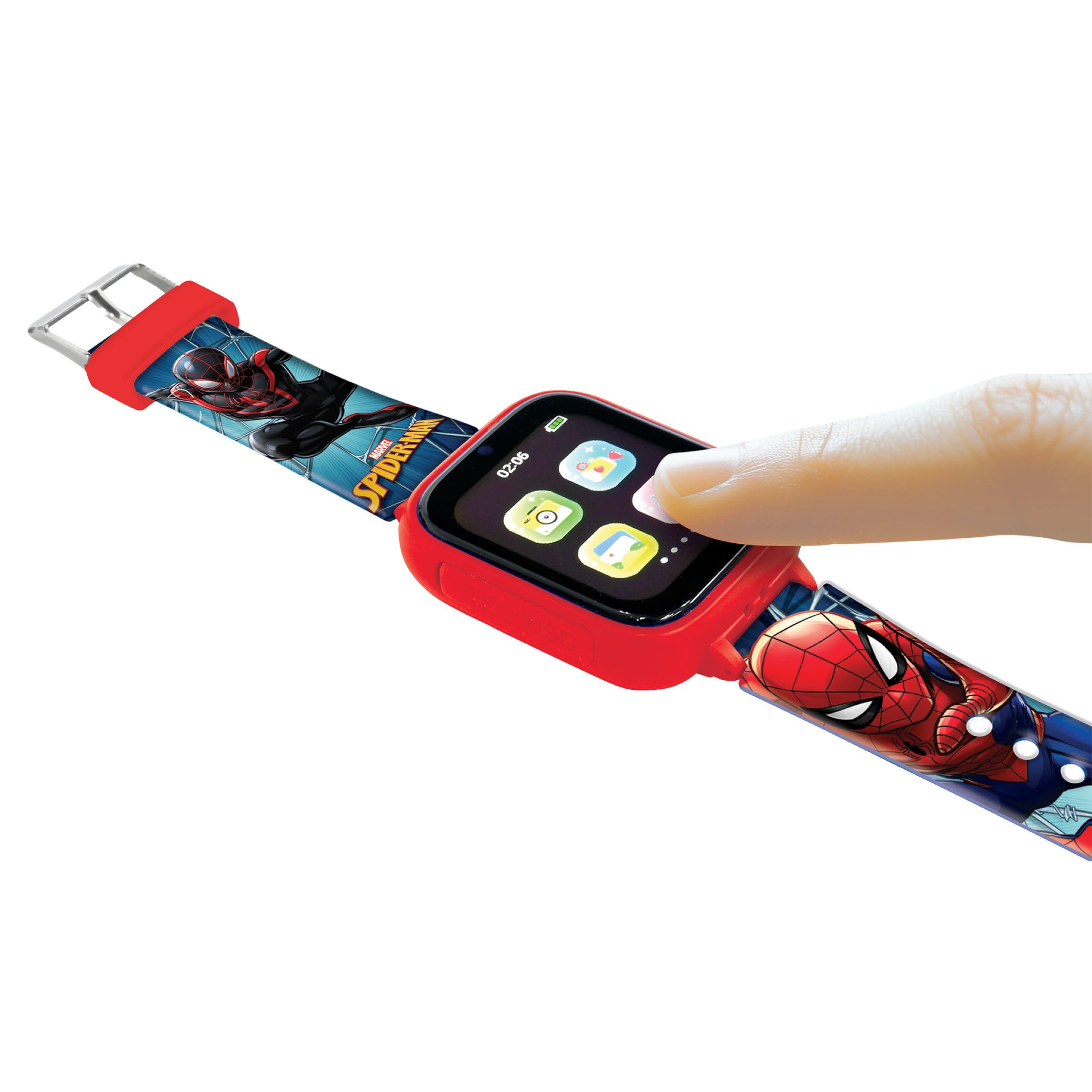Lexibook, Spider-Man, Zegarek Bluetooth, DMW071SP