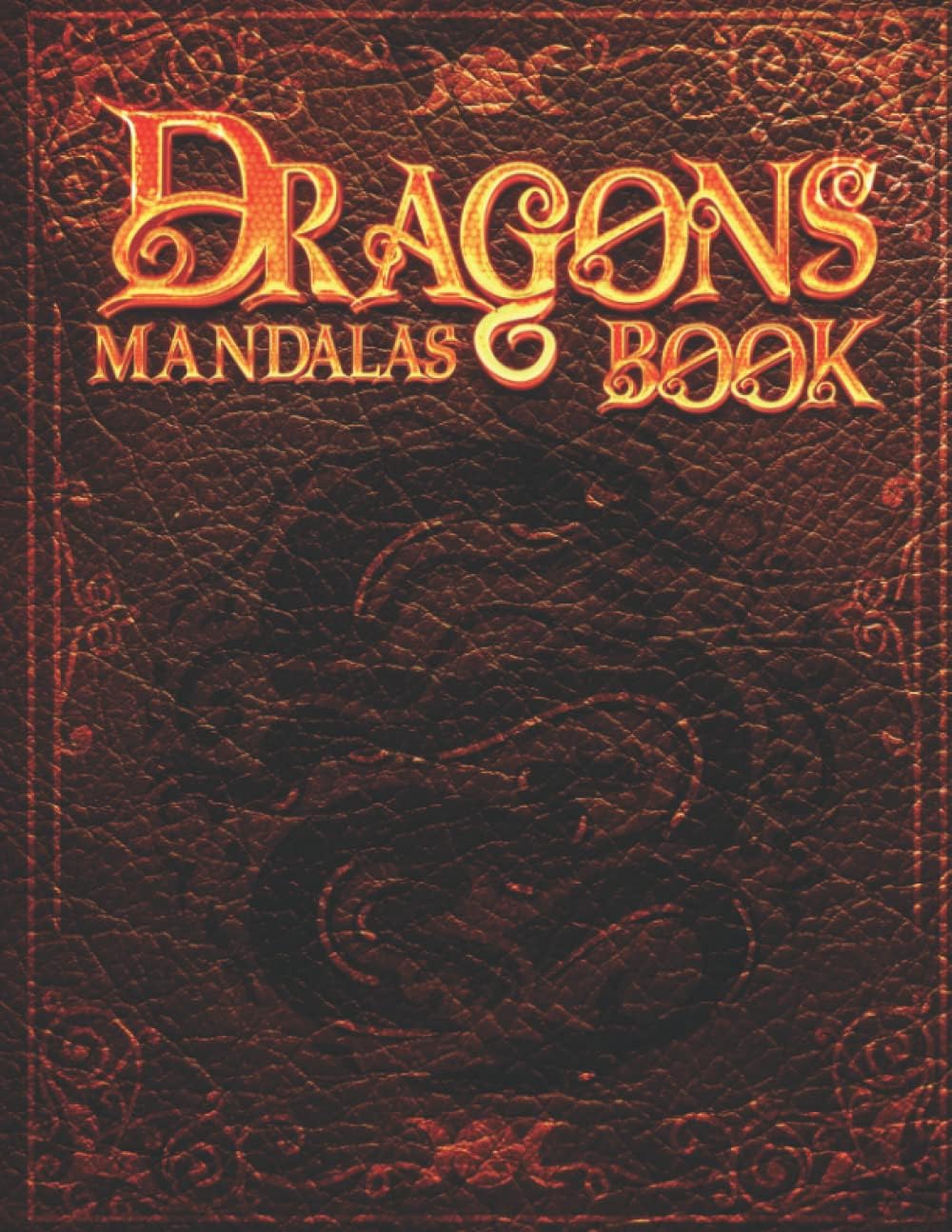 Dragons Mandalas Book: High quality dragons mandala for relaxing - Ideal for teenagers or adults - 8,5x11 inches