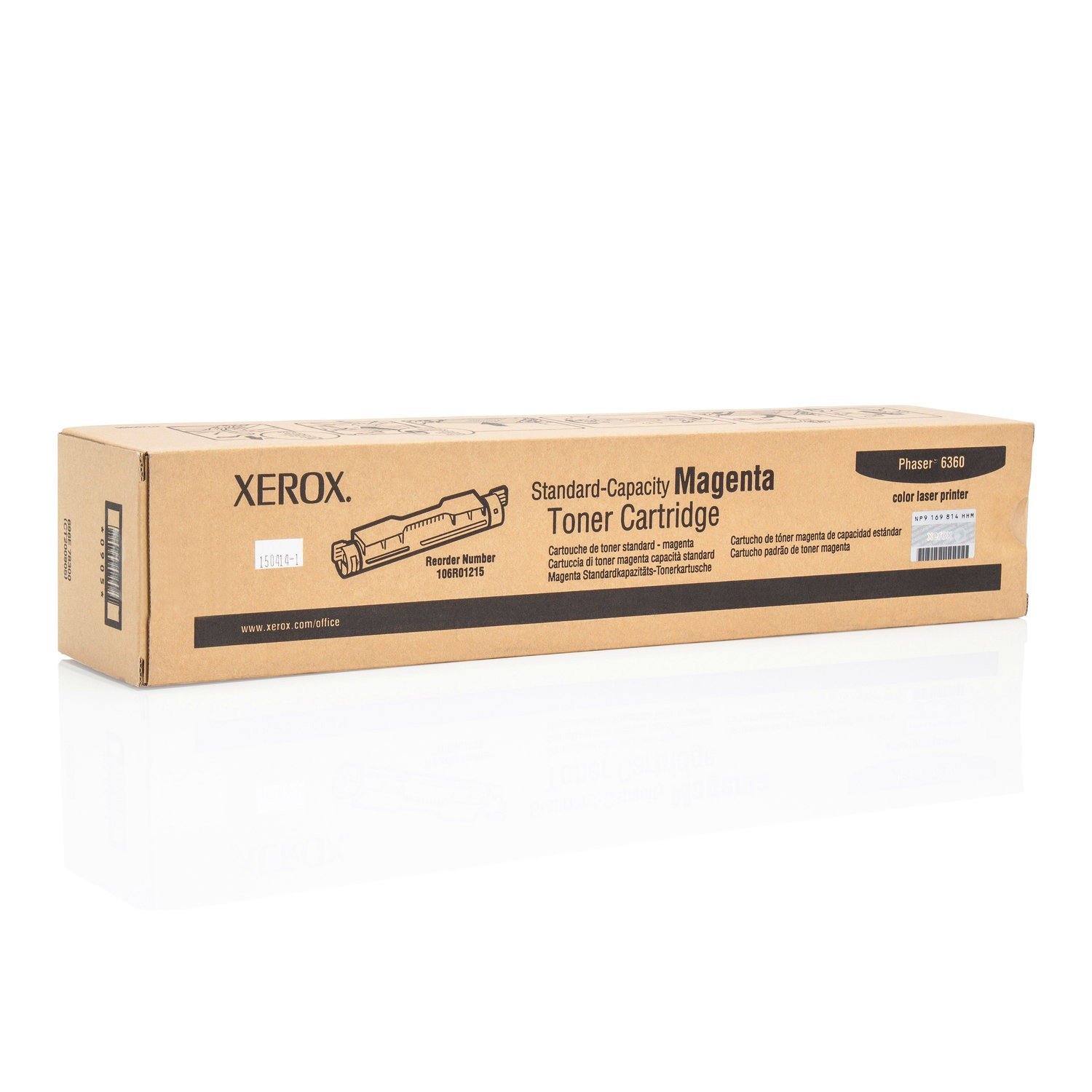 Xerox Oryginalny 106R01215 /, do drukarki Premium Phaser 6360, magenta, 5000 stron