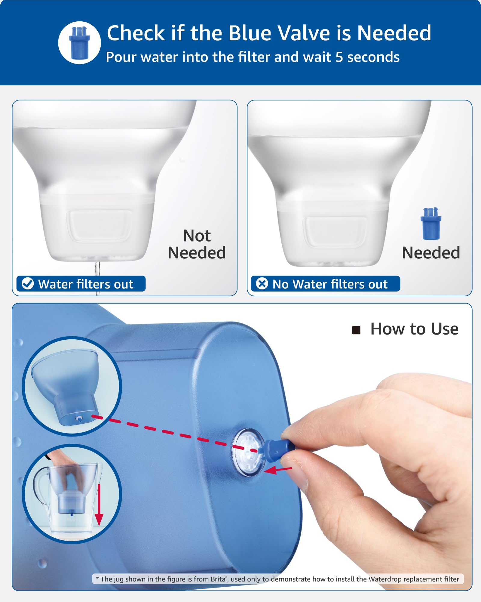 Maxblue Filtro, Sostituzione per for Brita® Maxtra Pro® All-in-1, Maxtra+® Plus Filtri, Compatibile con Brita® Marella® Caraffa Filtrante, TÜV SÜD, NSF Certificata (12)