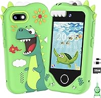 Vista 11 de Teléfono Inteligente para Niños para Regalos de Niñas - Regalo de Cumpleaños y Navidad para Niños de 3 4 5 6 Años, Juguete de Teléfono Celular