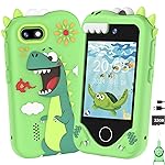 Kids Smart Phone for Girls Gifts - Toddler Christmas Birthday Gift for Age 3 4 5 6 Year Old, Kids Cell Phone Toy with Touchscreen, Dual Cameras, Learning, Kid Mp3 Player, Games with 32 GB Card