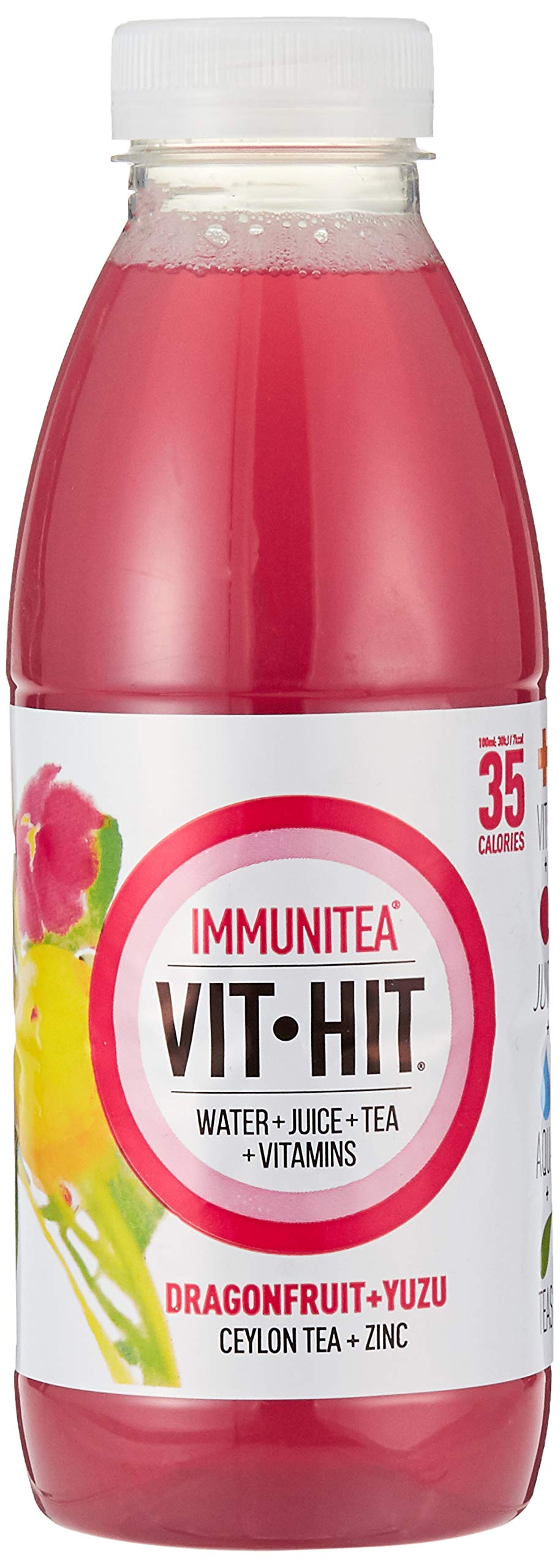 Vit Hit Immunitea Dragonfruit + Yuzu 500ml