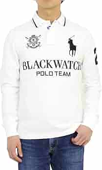トップス Ralph Lauren black watch polo team drill Polo RL Men's Big and Tall Black Watch Polo Team Shirt (3XB, Dark