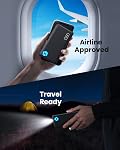 Power Bank INIU, chargeur portable le plus mince 10000mAh, batterie externe triple charge rapide 3A avec lampe de poche, chargeur USB C pour iPhone 17 16 15 14 13, Samsung S22, Google, LG, iPad, etc.