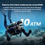KOSPET Tank T4 GPS Montre Connectée Homme, Cartes Hors Ligne, 1.43'' AMOLED - 3