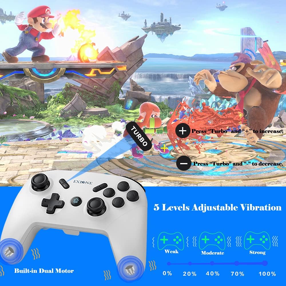 Exlene controller adjustable vibration diagram