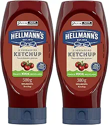 Pack Ketchup Hellmann's Squeeze 2 Unidades 380g