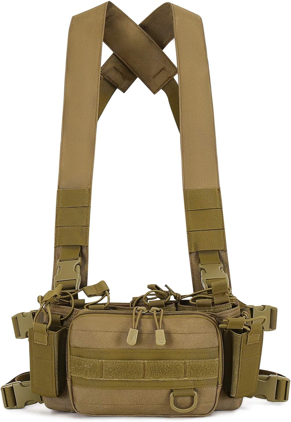 Graphy Tactical Chest Rig Molle Assault Airsoft Vest with Modular