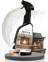 Fireplace Glass Cleaner 500 ml | Strong Fireplace Glass Cleaner & Oven Cleaner for Fireplaces, Wood Stoves & Oven Doors | Highly Effective Fireplace Cleaner for Window, Fireplace Glass