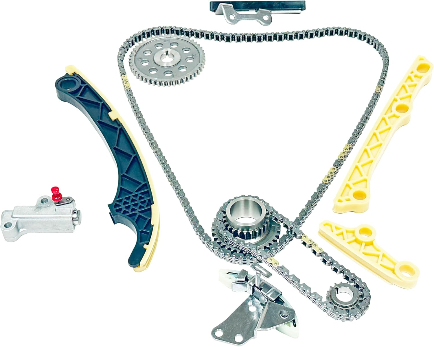 DNJ TK4238 Timing Chain Kit for 2014-2017 Honda, Accord Hybrid 2.0L L4 16V DOHC 1993cc