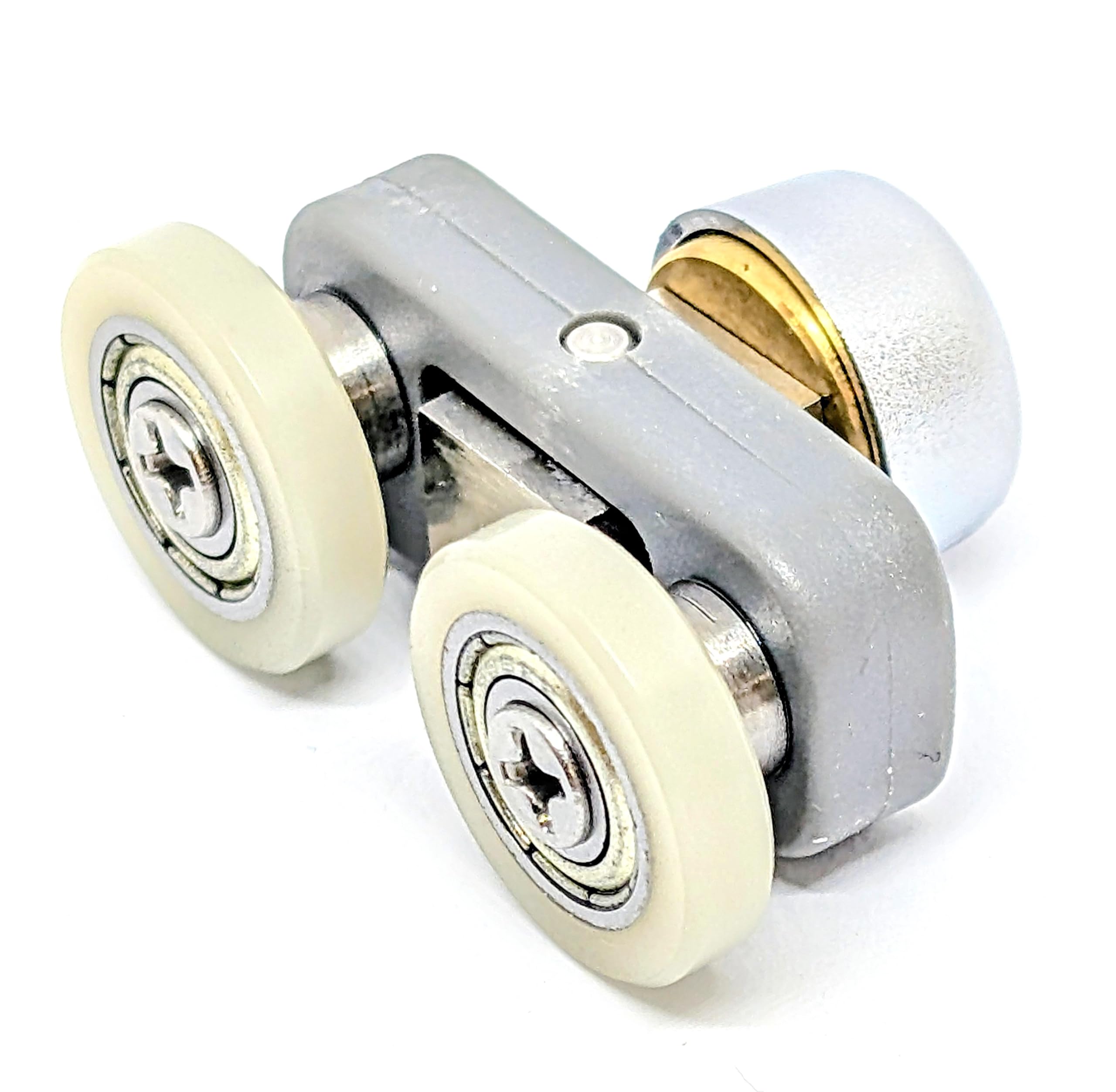 Roulette de porte de douche double 17mm E7 pour remplacement rail