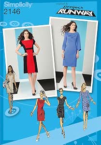 Patrón De Costura Simplicity S8914 / R10175 - Vestidos Para Mujer, Tallas D5 (4-6-8-10-12)