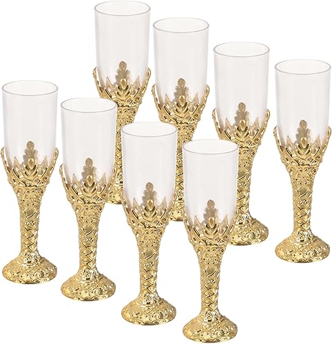 COHEALI Copas de cáliz vintage, copa de vino, copa de vino real, copas medievales, copa de cáliz, copa de cáliz, copa de fiesta, copa de altar de