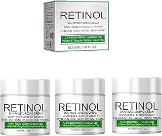 Crema de retinol para rostro, hidratante anti...