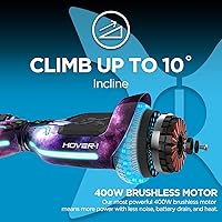 Vista 3 de Hover-1 H1-100 - Hoverboard eléctrico con luces LED en las ruedas