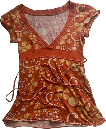 Y2k Fairy Grunge Short Sleeve Peplum Blouses Babydoll Coquette Tops Vintage 2000s Mcbling Lace Trim Tank Top