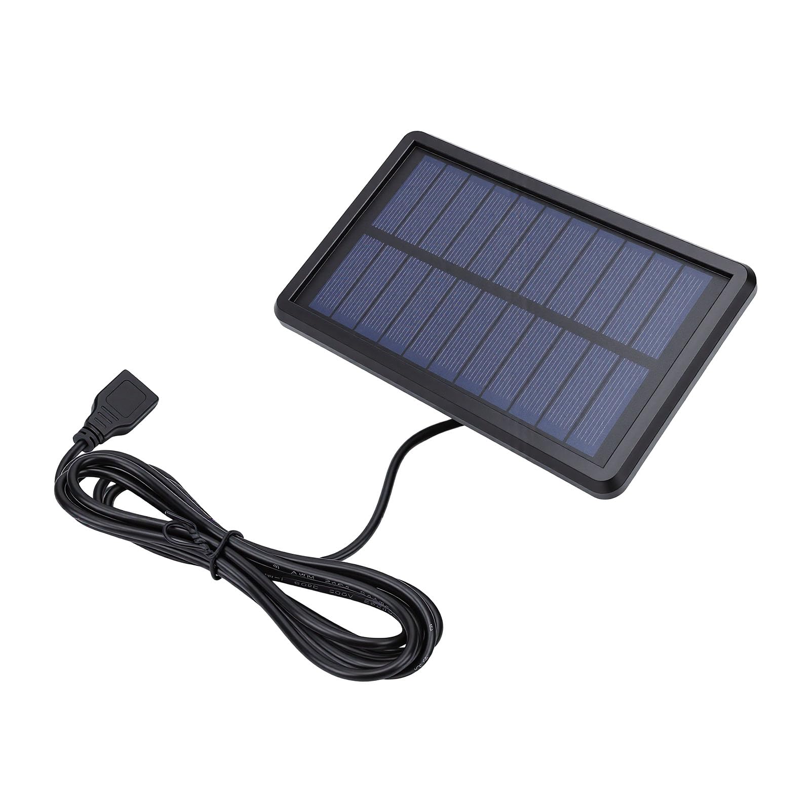ASHATA Kit di Irrigazione a Goccia Solare Efficiente di Irrigazione a Goccia Automatico Alimentato Ad Energia Solare per Balcone Giardino Materiale: ABS, Elettronica Dimensioni: 5,12x4,13x2,32 Pollici