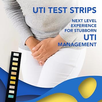 [URINIFY Essential] Mobile App Urine Test Strips and at Home UTI Test Strips, Kidney Test kit at Home, Hydration, Keto Test Strips, pH Test Strips, Liver Test, urinalysis Test, Protein, 6 Strip