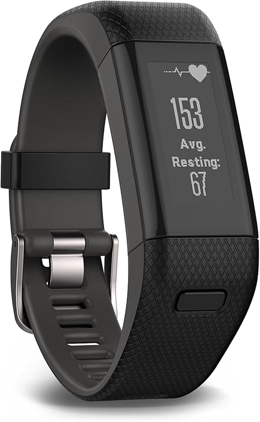 garmin v%c3%advosmart hr regular fit activity tracker black
