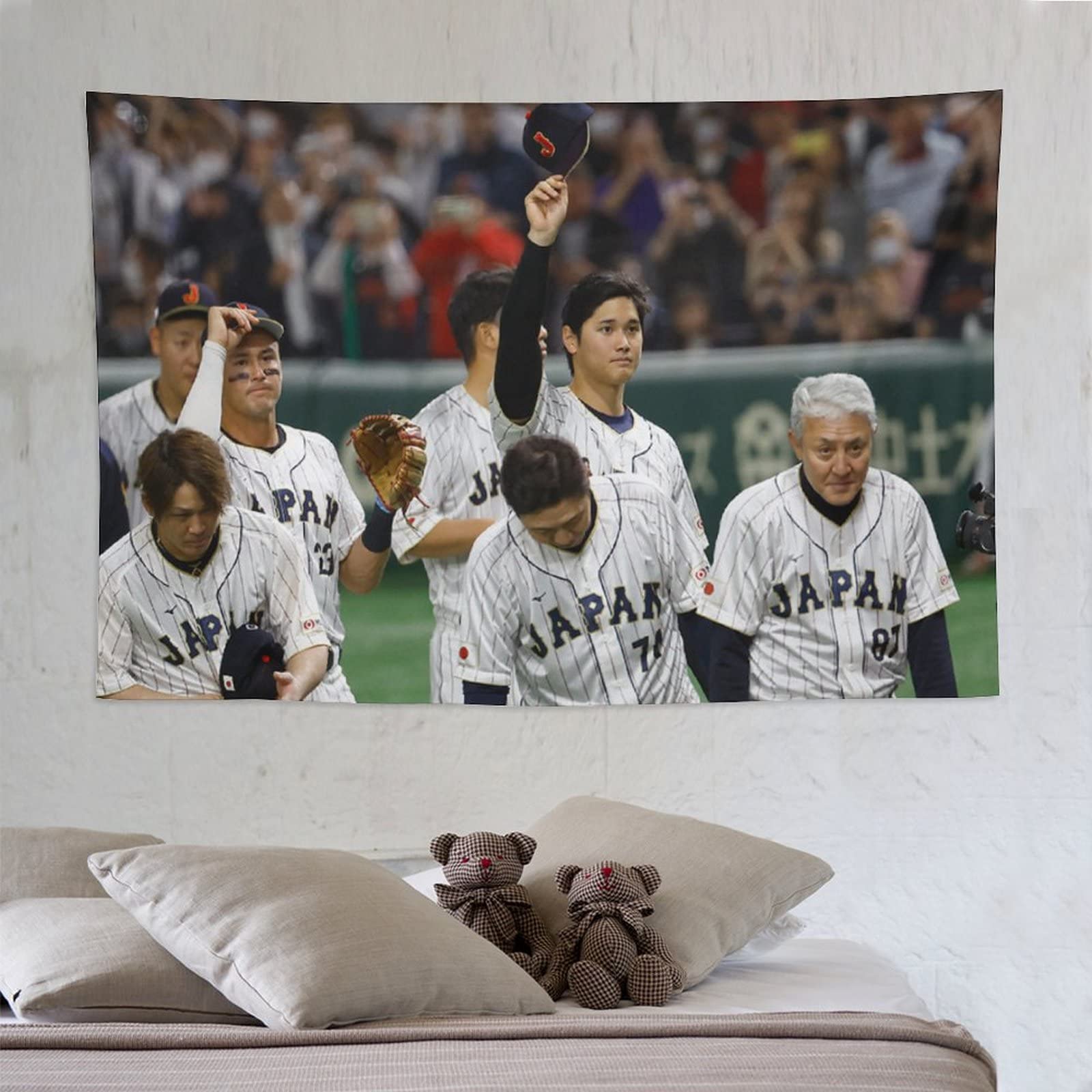 大谷翔平　タペストリー　WBC 絵画 Amazon.co.jp: Wbc 大谷翔平 グッズ 番號16 野球應援 侍JAPAN 侍