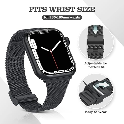 Vista 19 de ORIbox Correas de reloj de 0.787 in compatibles con correas de reloj, Samsung Galaxy Watch 4, Galaxy Watch Active 2, Galaxy Watch 4, Galaxy Watch 3