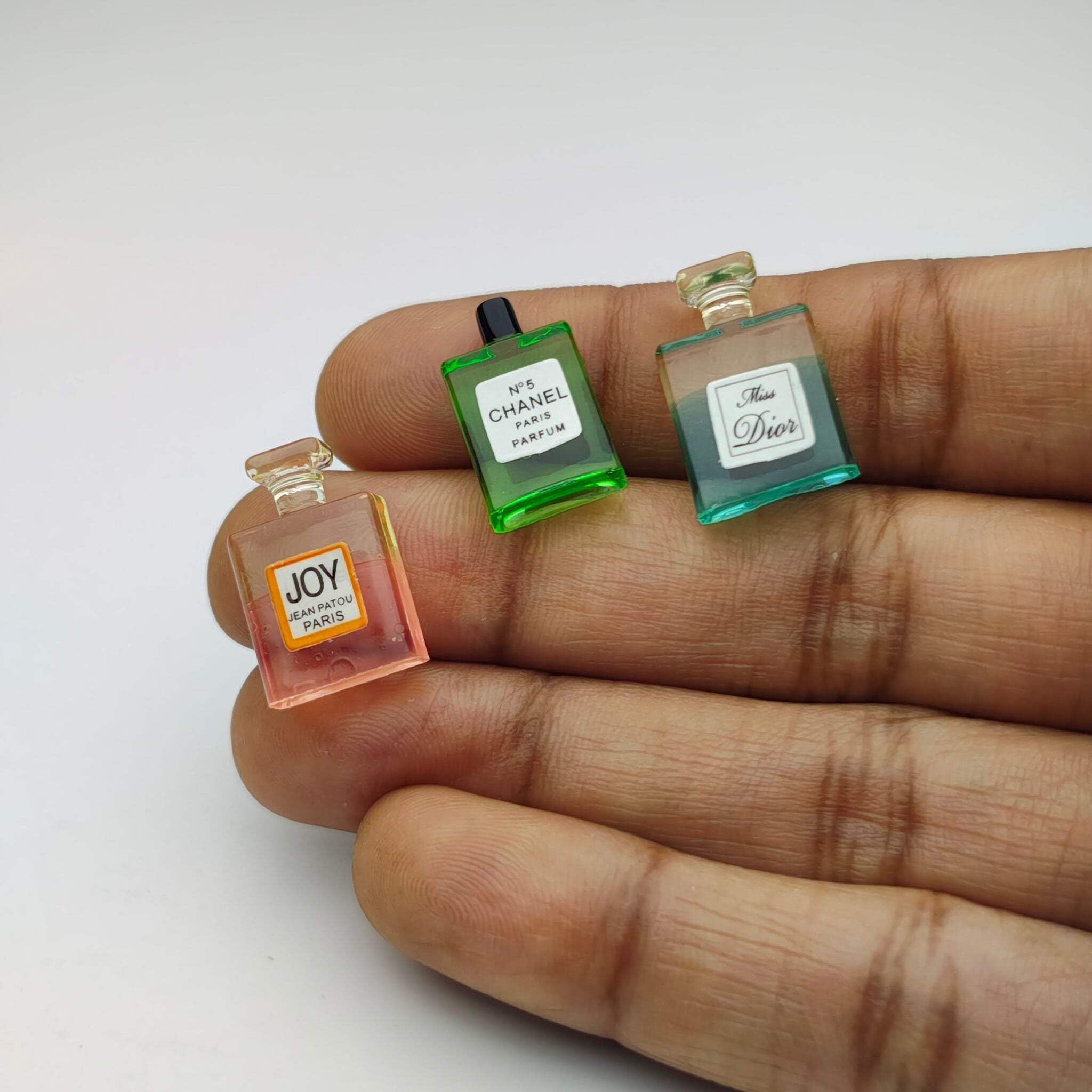 Plastic/Resin Miniature Display Model Perfume Bottles, Unisex, 1:12 Scale, Multicolor, 4.3x5.3x3.2cm, 3 Years and Up-image-5