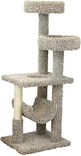 New Cat Condos 140009-Neutral Large Cat Play Gym Cat Tree