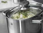 ZWILLING Joy 12 Piece Cookware Set - All Cooktops, Drip-Free Rims, Silver