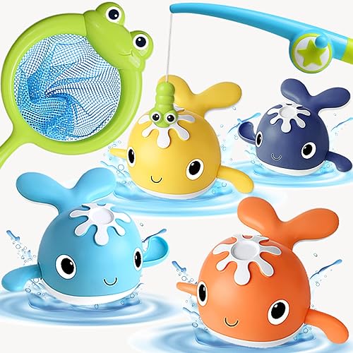Juego de pesca con imán de juguete para bebés de 1-3, 4 a 8 años, regalos para niños, bañera de bebé, ducha de agua, juguetes de piscina de 18 meses