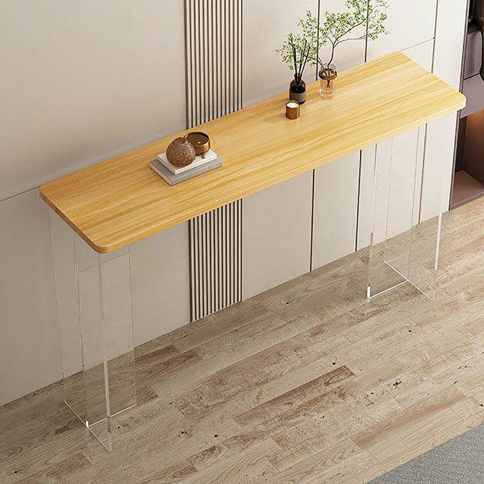 JNTFNE Modern Console Table for Hallway, Foyer, Entryway - Stylish and Functional Design