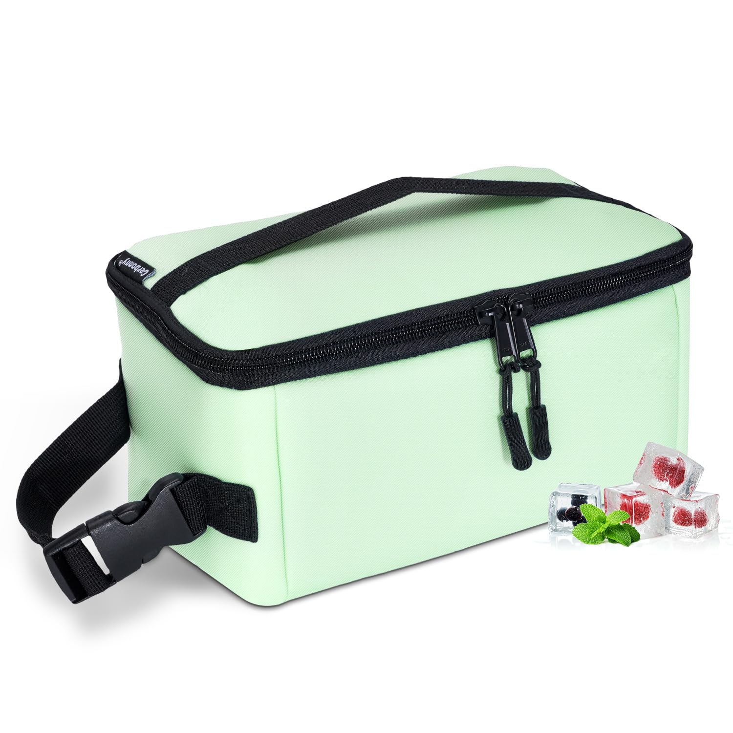 Cerbonny Small Cooler Bag Freezable Lunch Bag, Small Lunch Bag Insulated with Ice Pack