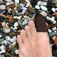 Vista 5 de BOUNCEBACK BIG TOE - Calcetines protectores de algodón suave para uñas encarnadas, úlceras diabéticas, agarre interior antideslizante