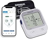 OMRON Silver Blood Pressure Monitor for Home Use & Upper Arm Blood Pressure Cuff - #1 Doctor & Pharmacist Recommended Brand - Clinically Validated - Connect App