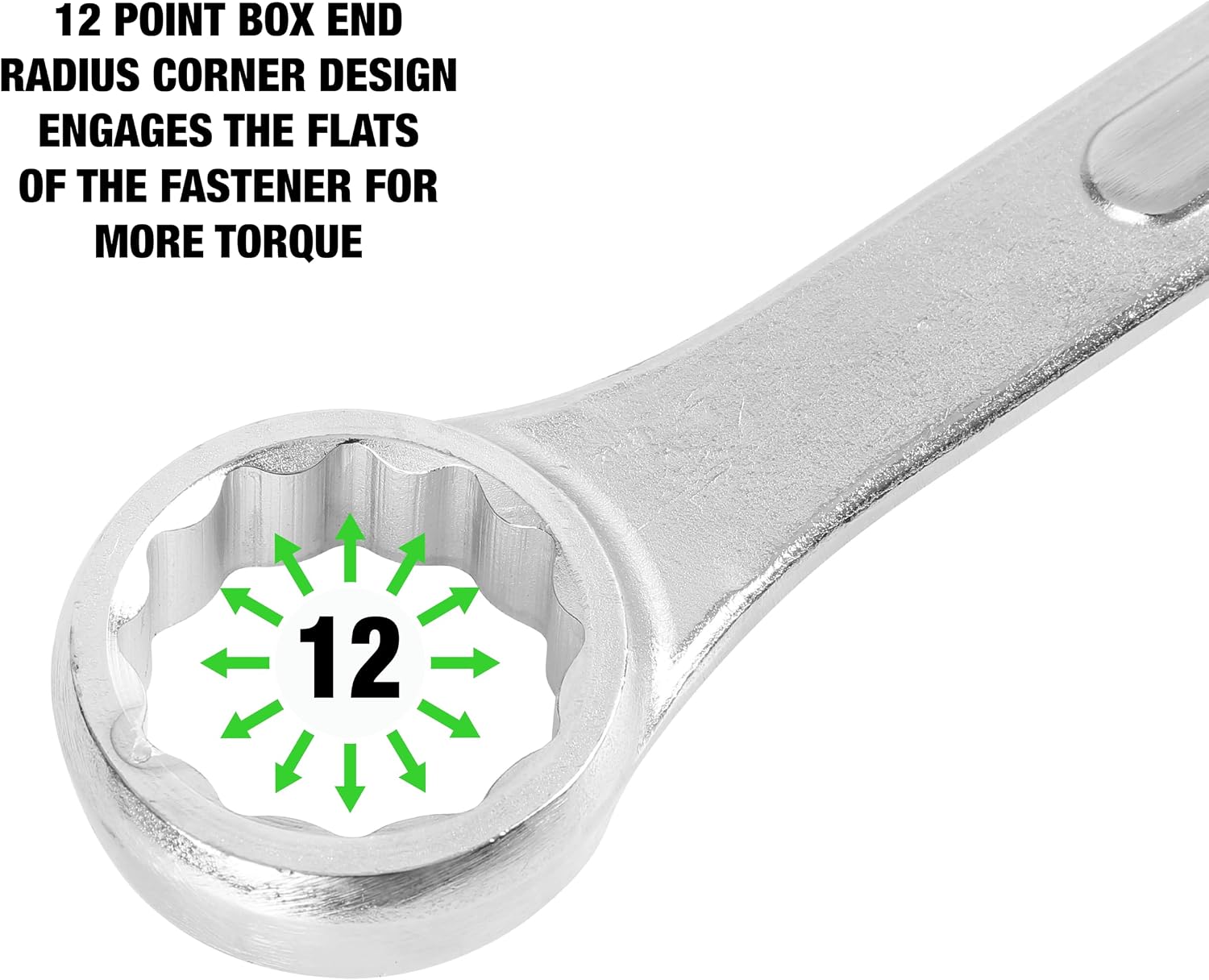OEMTOOLS 22129 32mm Jumbo Combination Wrench, Combination Wrench Set Jumbo, For Metric Combination Wrenches Set, OEM TOOLS Individual Metric Wrenches