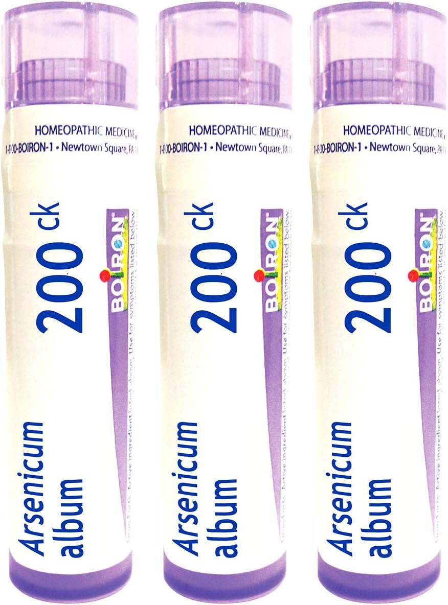 Boiron Arsenicum Album 200ck Homeopathic Medicine for Diarrhea and Vomiting