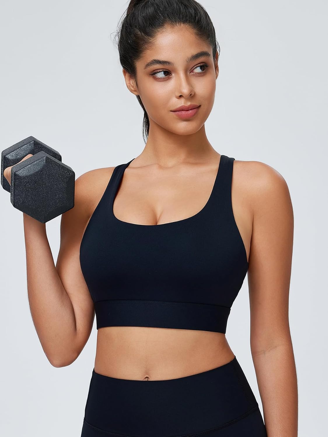 High Impact Sports Bra for Women High Support Molded Cups Strappy Women’s Sports Bra for Workout,Training and Running - Image 2