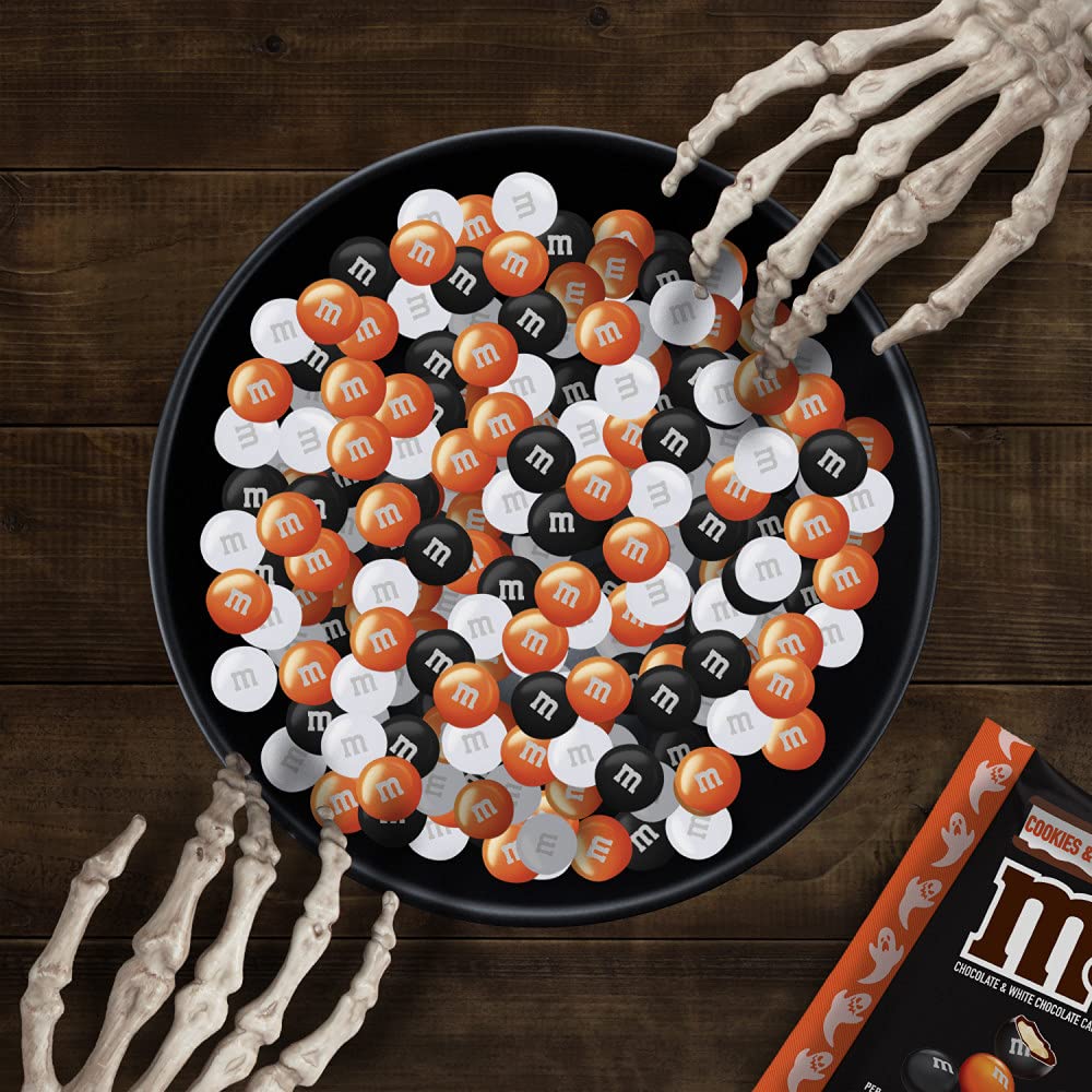 M&M'S Cookies & Screeem Chocolate Halloween Candy, 7.44oz