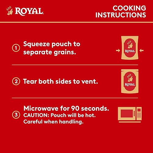 Miniatura 4 de Authentic Royal Arroz listo para calentar, queso blanco y jalapeño, 4 unidades