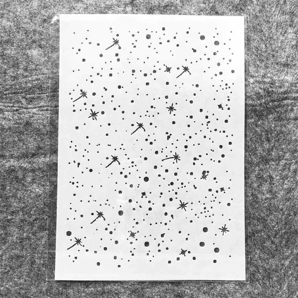 Stencils for Painting on Wood Wall Home Decor,A4 29cm Star