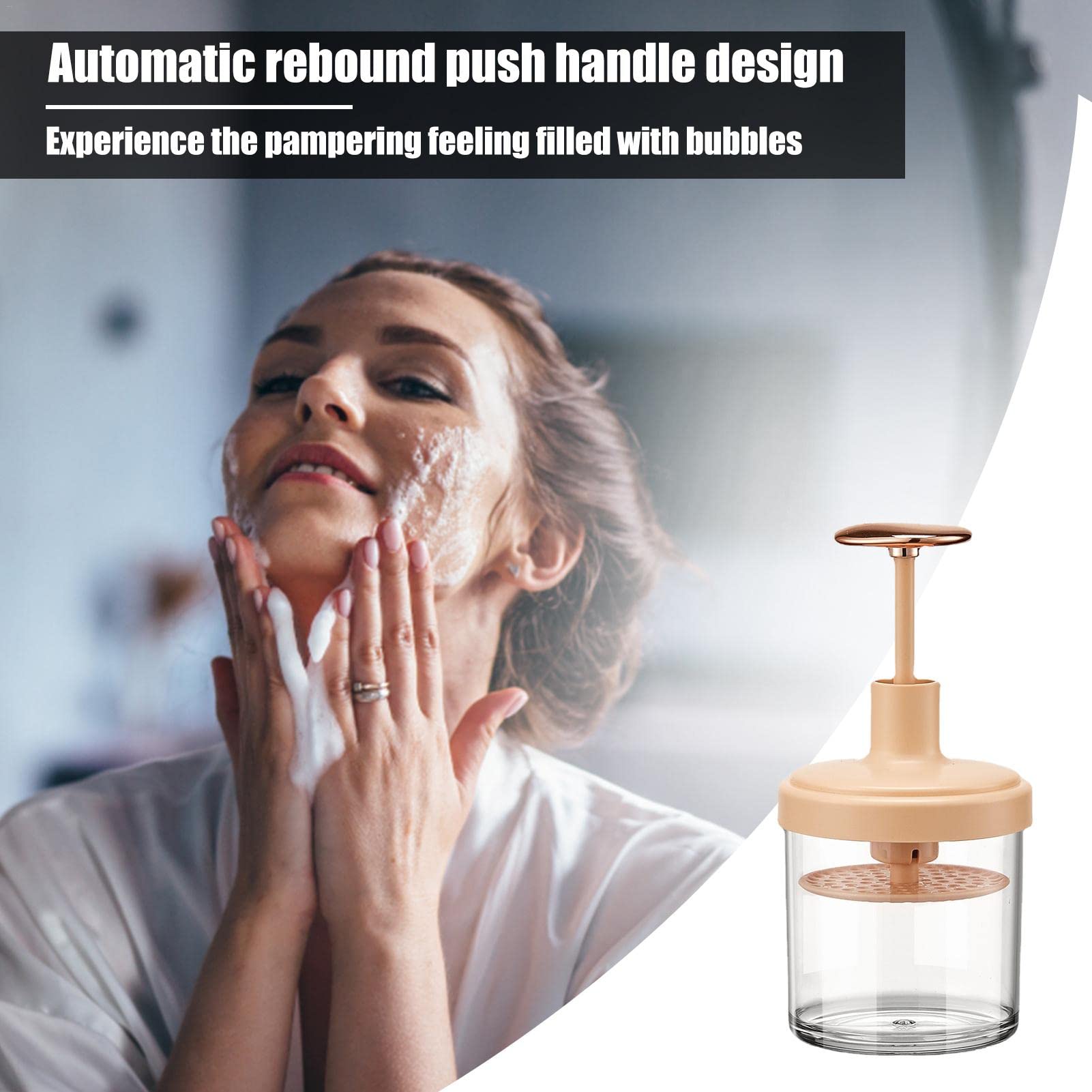 Schiuma facciale - Produttore di schiuma per lavaggio viso - Whip Maker strumento per la pulizia del viso, Skincare Cleaner Tools per bilancio di viaggio