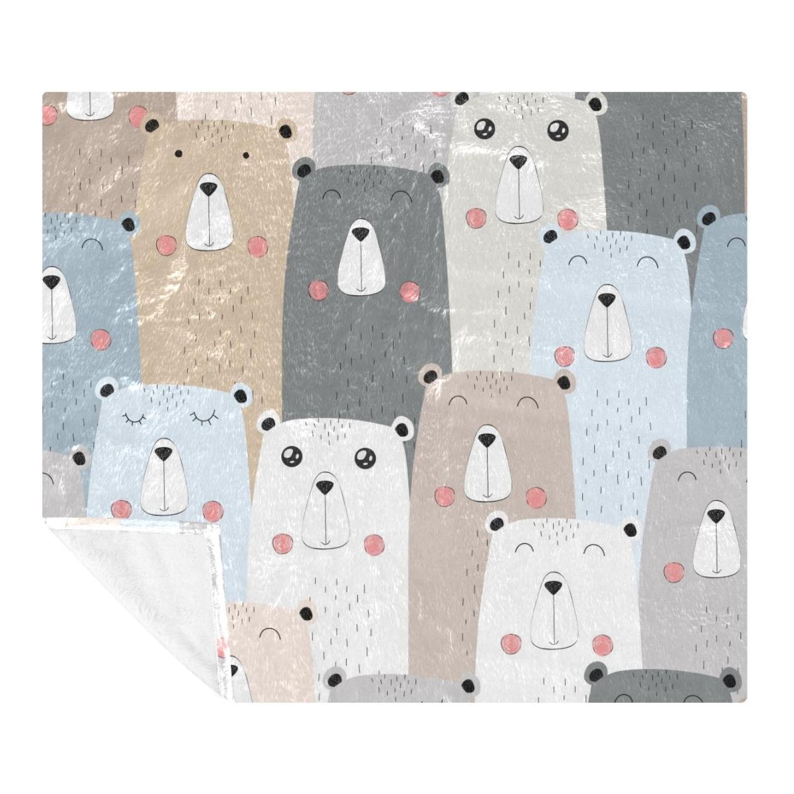Couverture polaire haut de gamme sans couture en microfibre premium