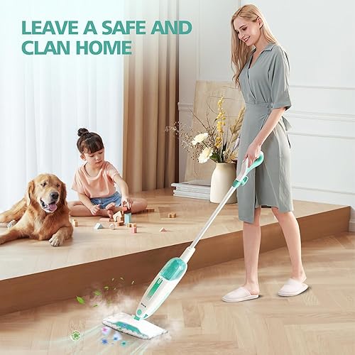 Miniatura 7 de 4 almohadillas de repuesto para trapeador de vapor Shark S1000, S1000A, S1000C, S1000WM, S1001C, S2001, almohadillas de agarre de suciedad, lavables