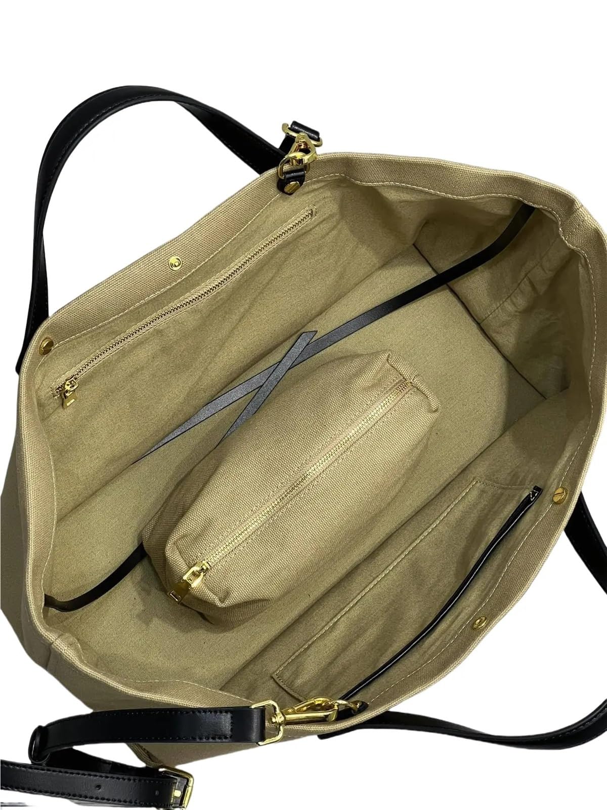 Borsa Tote In Pelle Borsa a mano in tela e pelle da donna, tracolla, versatile, casual, viaggio Per Le Donne